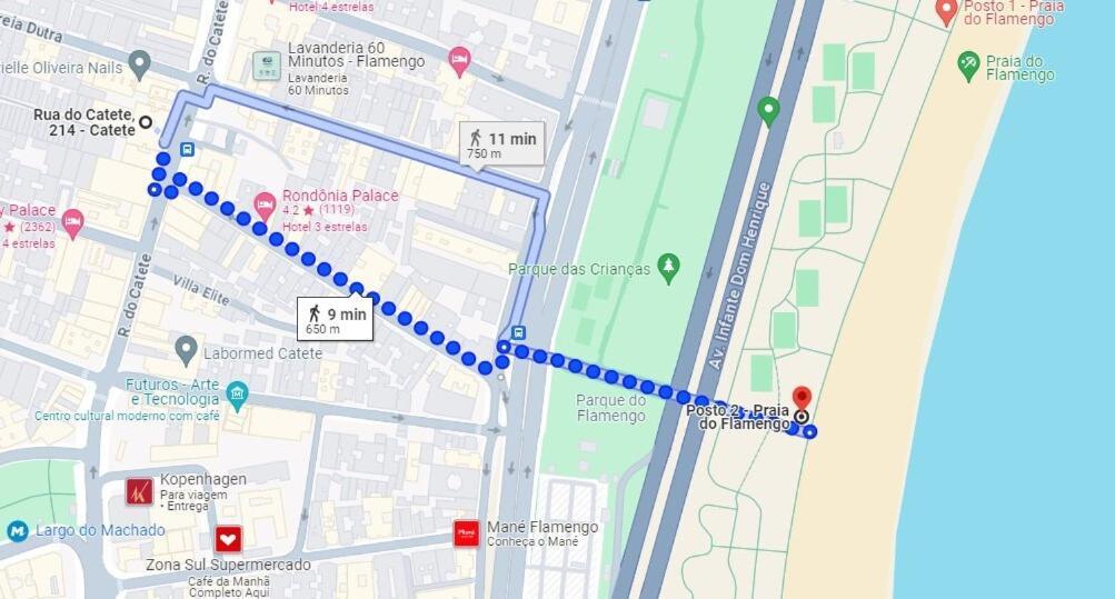 A Uma Quadra Do Mar, Proximo Ao Metro Río de Janeiro